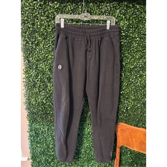 Bearded Goat Mens Sweatpants Black Sz Medium - Picture 1 of 5